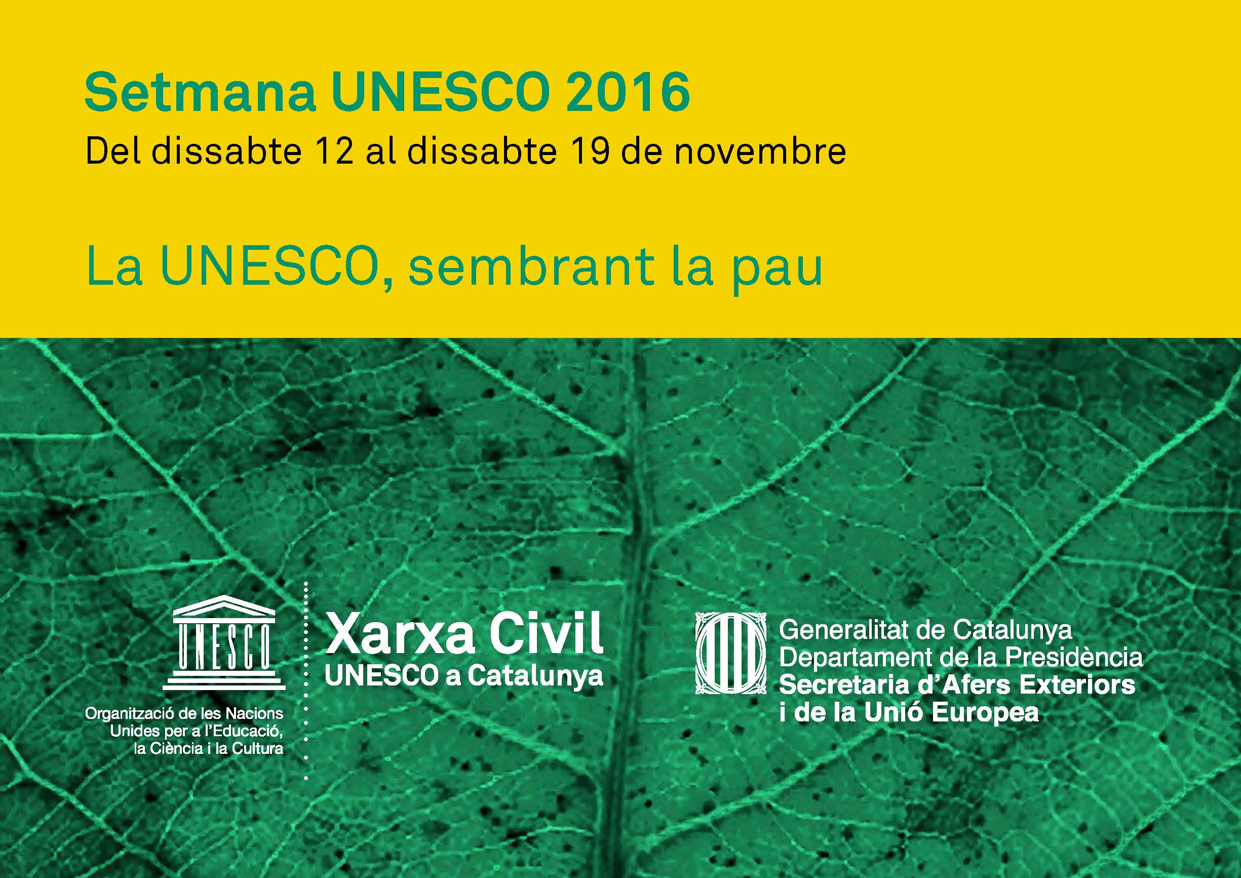 Setmana UNESCO 2016