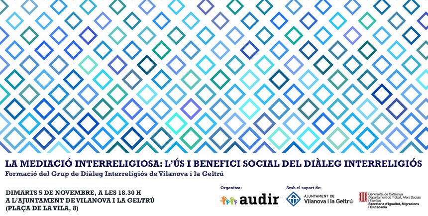 Vilanova 1 Formació sobre diàleg interreligiós a Vilanova i la Geltrú