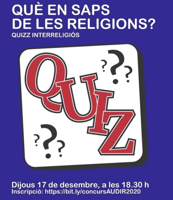 17 de desembre – Quizz interreligiós